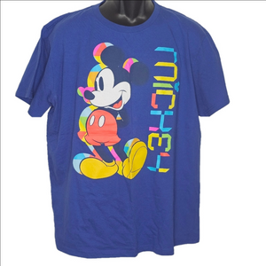 Mickey Mouse Short Sleeve T-Shirt Men's Size XL